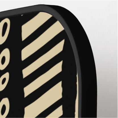 Cubanga African print pickleball paddle, additional view