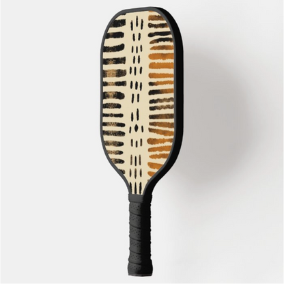 Zambezi African print pickleball paddle, additional view